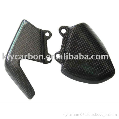Carbon parts heel plates for MV Agusta